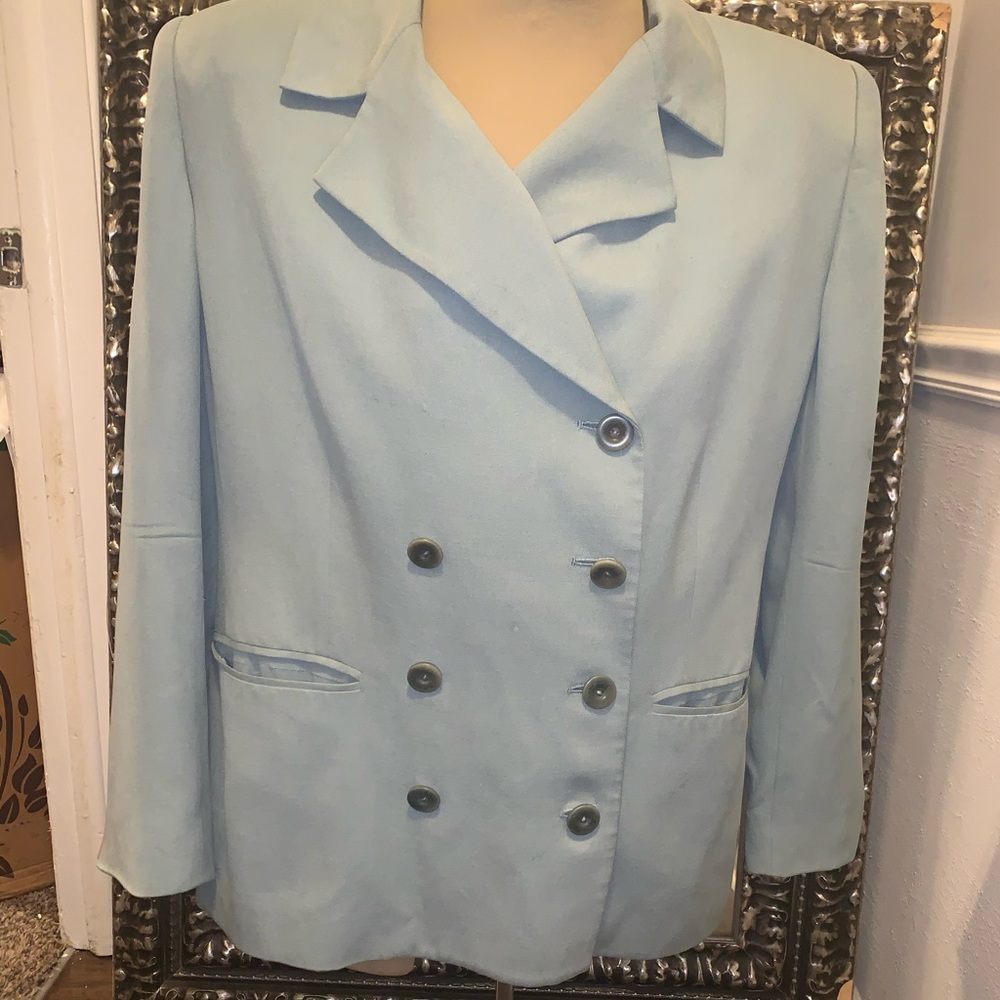 Rena Rowan for Saville Sea-foam Green Jacket